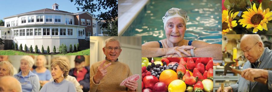 Montage of activities at The Highlands