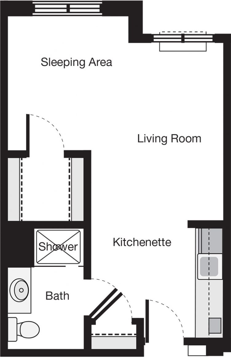 Assisted Living Floor Plans The Highlands at Pittsford