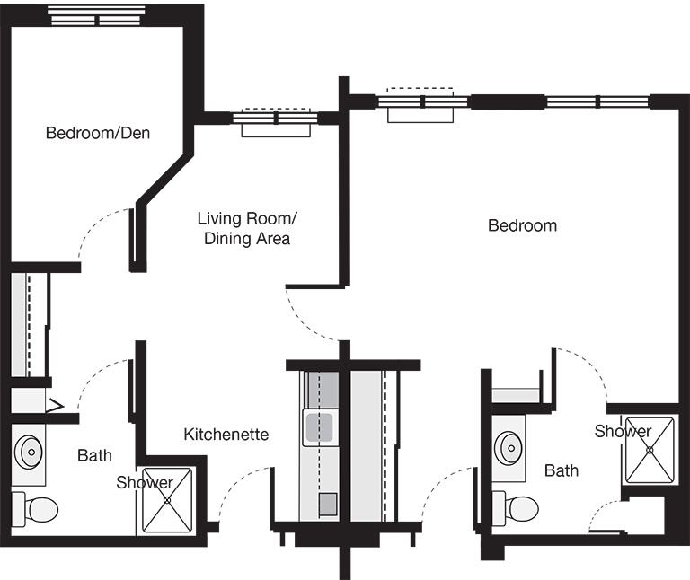 Assisted Living Floor Plans The Highlands at Pittsford