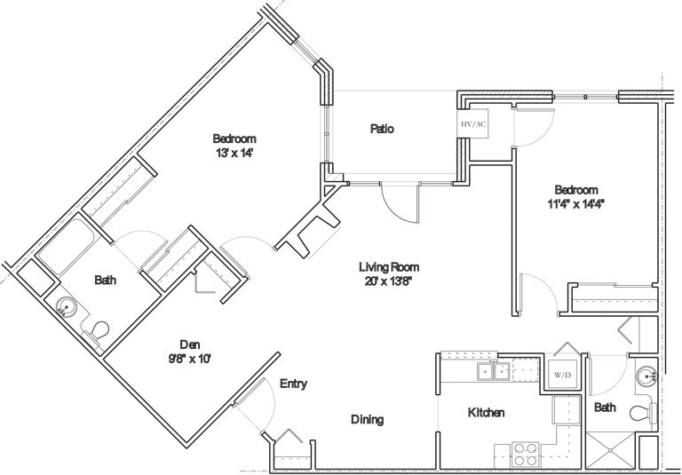 Apartment floor plan 11