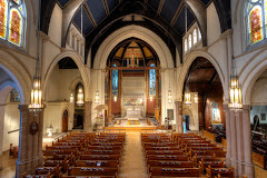 Inside of a church