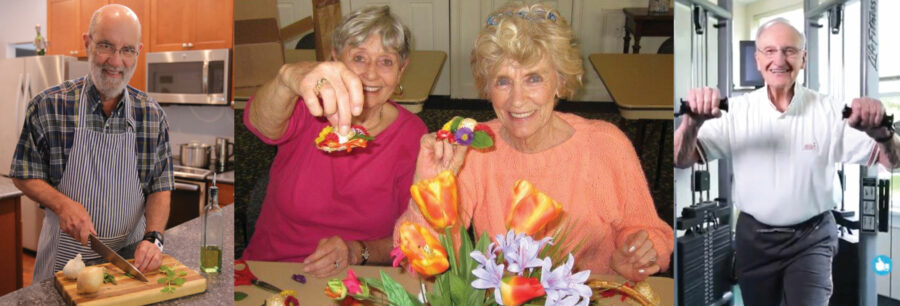 Senior living activities