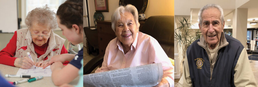 Residents at Laurelwood Assisted Living