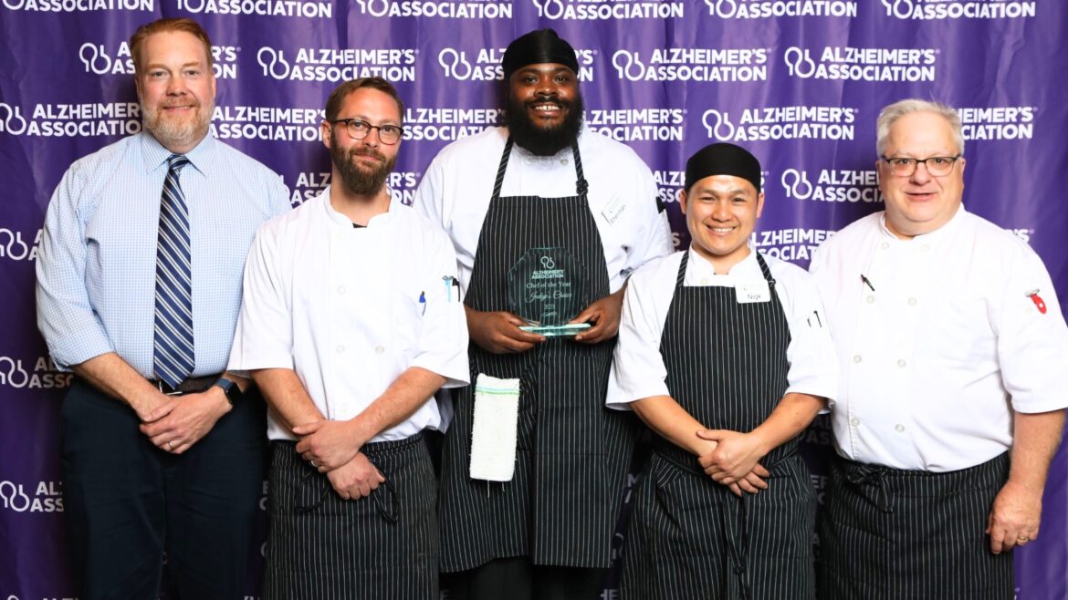 The Highlands at Pittsford chefs who participated in the Top Chef Challenge at the 2023 Alzheimer's Association Gala and won.