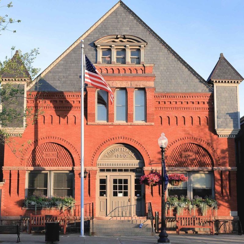 Historic building in the Town of Pittsford, NY